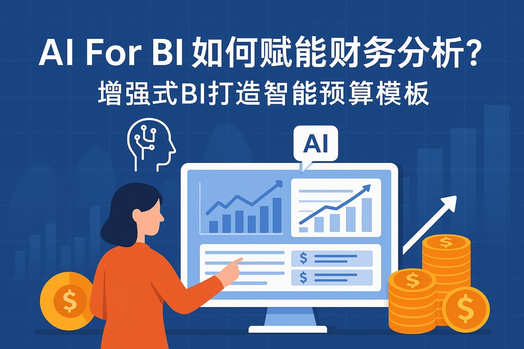 AI For BI如何赋能财务分析？增强式BI打造智能预算模板